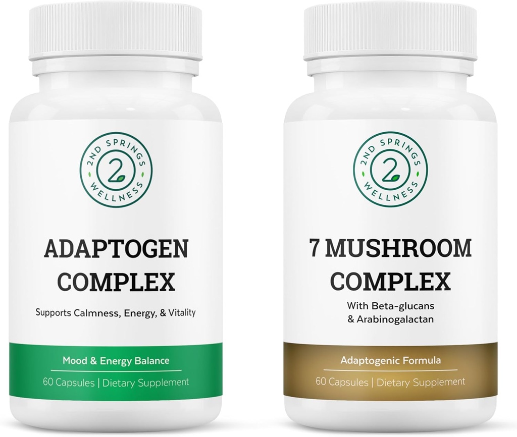 Mushroom & Adaptogen Fusion - Omfattende Wellness Bundle