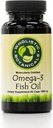 Omega-3 Fish Oil Capsule — Gluten-Free Brain Supplement, Joint Support — Hair Loss Supplement — 60 ct