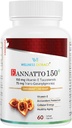 Wellness Extract Eannatto 150mg E-vitamin Tocotrienoler tillæg med GG - Sund Aging 60 softgel.