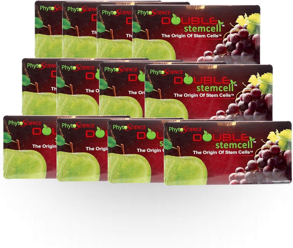 (Swiss quality Formel) 12x Phytoscience PhytoCellTec Apple Grape Dobbelt StemCell stamcelle anti aging