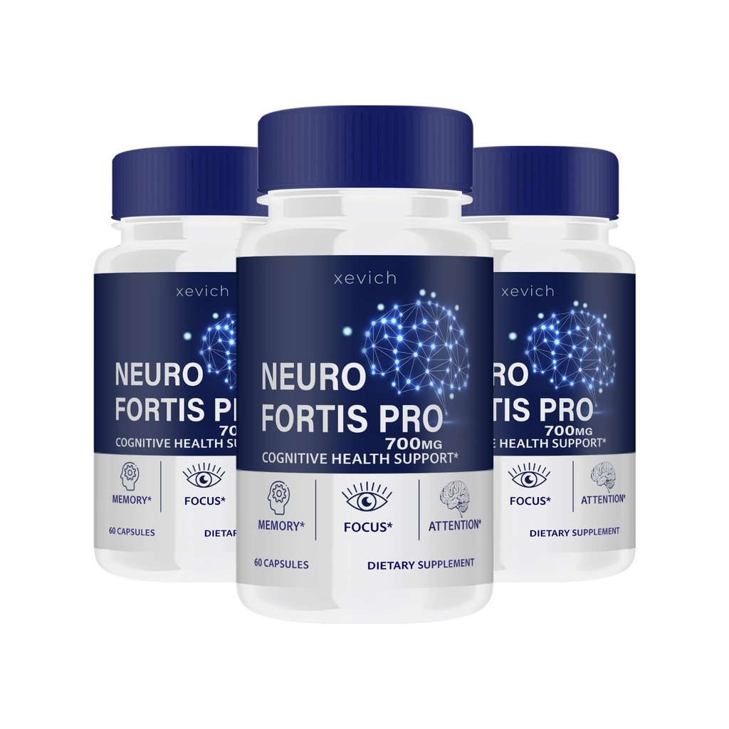NeuroFortis Pro - Neuro Fortis Pro Pill Formel (3 pakker, 180 kapsler)