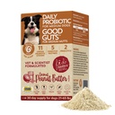 Fidobiotika gode guts for Medium Mutts Probiotika til hunde, 6 Millioner CFU 'er, 11 Strops, 5 fordøjelsesenzymer, 2 Prebiotika, fordøjelsesbesvær Gut Sundhed for hunde, Voksen & Puppy Probiotika Kosttilskud (30 dage)