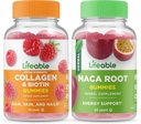 Levende Collagen & Biotin + Moringa Leaf, Gummies Bundle - Great Tasting, Vitamin Supplement, Gluten Free, GMO fri, Chewable Gummy