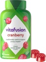 Viafusion Cranberry Gummies for Women, 500mg Cranberry Juice Koncentrat per servering, 60ct