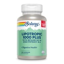 SOLARAY Lipotropic 1000 Plus med Betaine HCl & High Potency B- 6, sund fordøjelse, energi, og fedt stofskifte support, Lipotropic Complex Plus Aloe Vera, 60 dag garanti, 30 Servering, 180 kapsler