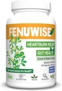 Naturlige fenugreek Fiber Capsule supplement til syre Relief - Premium Vegansk Kosttilskud støtte fordøjelsessygdomme, 120 Tæl