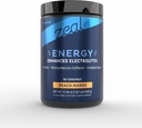Zeal Naturals Pre-Workout Electrolyte + Energy Powder Drink Mix (90 Servering • 124; Peach Mango)