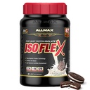 ALLMAX Nutrition ISOFLEX Whey Protein Isolate, Cookies & Cream - 2 LB - 27 Bedste Protein Per Scoop - Zero Fat & Sugar - 99% Lactose Free - Gluten Free & Soy Free - Ca. 30 Servere