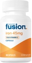Bariatric Fusion Iron Supplement 45mg med C-vitamin 124; 1 per dag