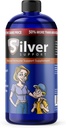 Renset Ionic Silver Technology Liquid immun booster til børn, Kæledyr & voksne forbedrer wellness