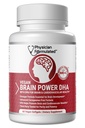 Vegansk DHA for hjerne og prenatal 100% Alger baseret Omega 3 essentielle fedtsyrer med NO Carrageenan, NO Vegetabilsk olie Plus 2500mcg Astaxanthin