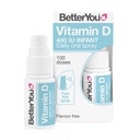BetterYou D400 Infant Vitamin D Oral Spray - Praktisk alternativ til tabletter - specielt Formuleret til børn under 3 år - Enkel og ren formering - Vital for børn udvikling - 0,5 oz