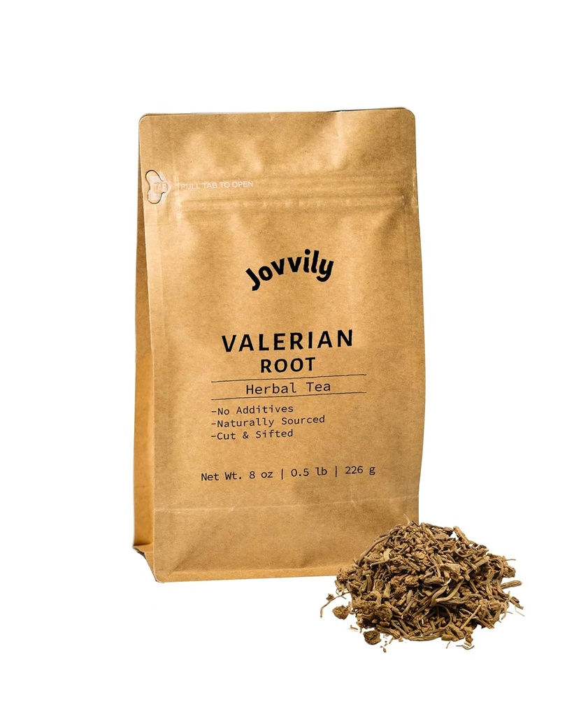 Valerian Root - 8 oz - Klip & Sifted - Urtete - Ingen fyldstoffer eller tilsætningsstoffer