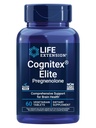 Life Extension Cognarec ® Elite Graphenolone, sage, Blåbær, ashwagandha, phosphatidylserin, Advanced Formel, Opmærksomhed, Focus, Memory, Gluten- Free, Non- GMO, Vegetar, 60 tabletter