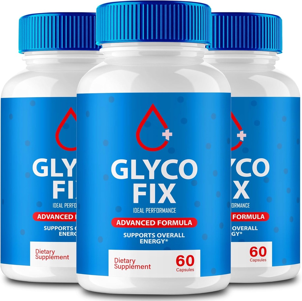 IDEAL YDEEVNE Glycofix kapsler, Glycofix Support Pills - Maksimal styrke, GlycoFix Sundhed & Wellness kapsler, GlycoFix Alle naturlige formel, GlycoFix kapsler anmeldelser (3 Pack)