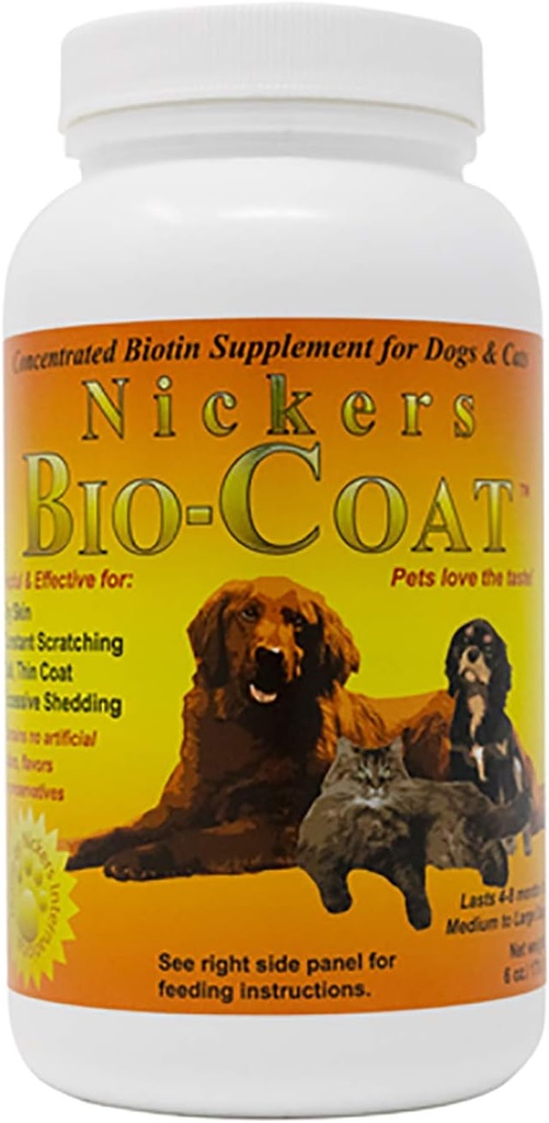 Bio Coat Concentrated Biotin Supplement - 6 oz