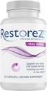 RestoreZ Stay Asleep (60 kapsler) Natural Sleep Supplement - Bevar lang Restful Sleep gennem natten - Ikke-Habit Danning Sleep Aid