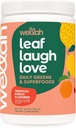 Wellah Leaf, Laugh, Love Super Green Powder (Tropical Punch) 30 Servering - Superfood supplement drik mix