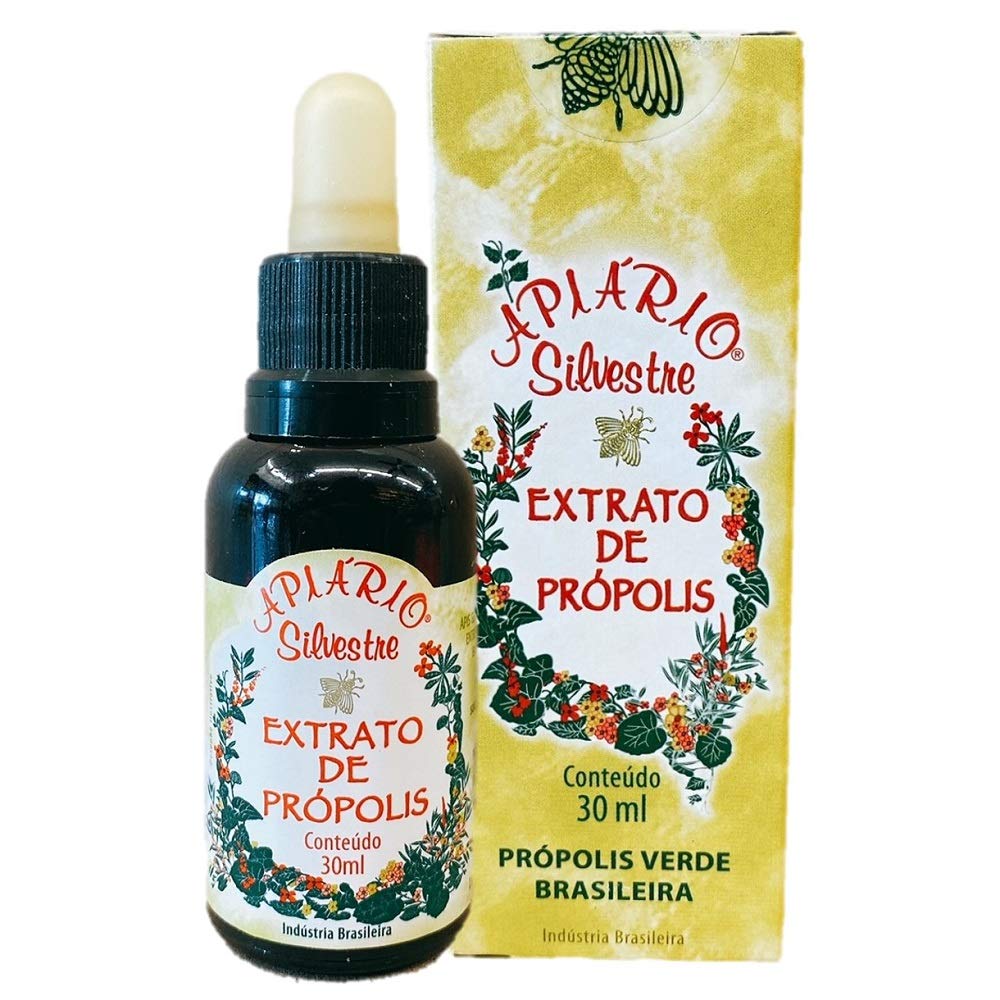 Apiario Silvestre Brasiliansk Green Bee Propolis Traditional Extract (30 ml)