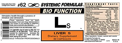 Systemiske formler LS Lever S
