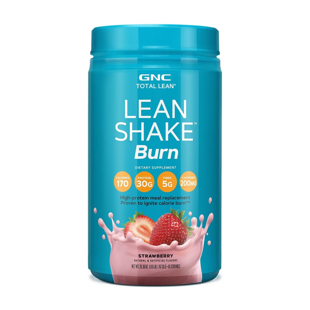 GNC Total Lean Shake Burn - Jordbær (16 Servere)