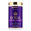 Kongelige collagen peptider, klinisk bevist, Kosttilskud, Forbedrer hud & cellulite, European Sourced, Forbedrer udseendet af hår & negle, blandet med C-vitamin, ben & fælles supplement