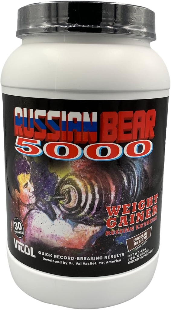 VITOL Russisk Bjørn 5000 Chokolade, 4 LB