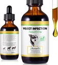 Naturlig Gær Infektion Behandling for hunde - Understøtter sund Itch Relief & Inflammation - Hundeøre Infektion Behandling & Allergi Relief - Itch Relief for hunde, Hundeøre Behandling for Infektion -2 fl oz