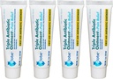 Globe (4 Pack Triple Antibiotic + Pain Relief Salve 1oz, Førstehjælp Antibiotic, lindrer smerte, cuts, Burns og Scrapes 24 timers infektion beskyttelse