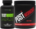 Schedpt Nation by V Shred Test Boost Max og Post Workout Fruit Punch Powder Bundle