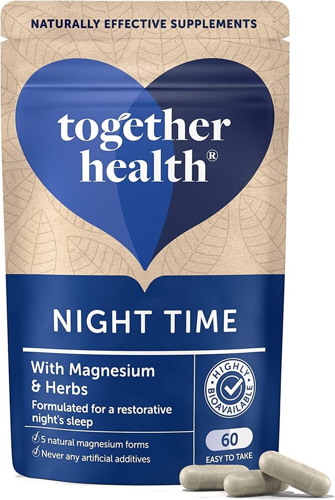 Sammen Oceanrene Night Time Magnesium Complex 60 kapsler