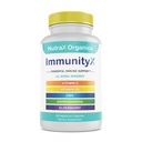 All- in- One Organic immunsupport Supplement 60 Veganske kapsler - Elderberry 500mg, Ashwagandha 500mg, 400mg C-vitamin og zink - D3- vitamin - immunboostere til voksne