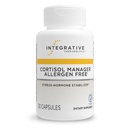 Integrative Therapeutics Cortisol Manager Allergen Free - Adrenal Health Support for Sund Stress Response * - Vegan, non-Dairy & Gluten- Free - 30 kapsler (15 Servere)