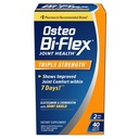 Osteo Bi- Flex Triple Strength (5), Glucosamin Chondroitin med C-vitamin Joint Health Supplement, overtrukne tabletter, 40 Tæl