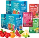Energi- C Multivitamin Drink Mix - Vitamin Pakninger til vand, Elektrolytter Powder Pakninger, Vitamin Drink Mix, Hydrering Væske Mix, Immunbooster til voksne, Sund energi - Variety Pack, 60 Greve