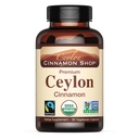 Ceylon Cinnamon Shop Organic Ceylon Cinnamon (100% certificeret) Supplement, 90 Kapsler