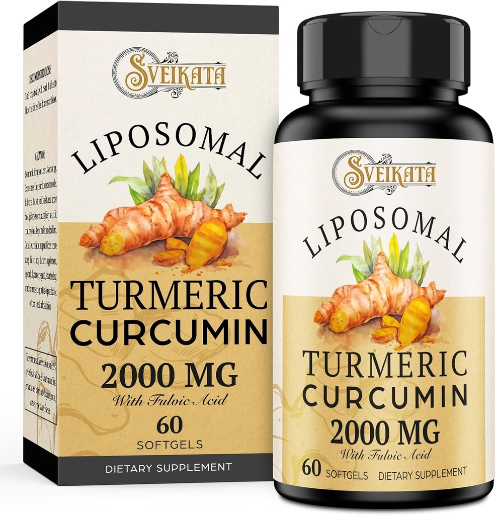Liposomal gurkemeje supplement