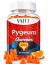 Pygeum Supplement Gummies 500mg - Vegansk Chewables med Africanum Bark Extract, Plant- baserede Kosttilskud til mænd, Non- GMO Gluten- fri, Sugar- fri, Gelatin- fri, 60 Chews Gummy