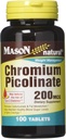 Mason Vitaminer Chrom Picolinate Tablets, 60 Count