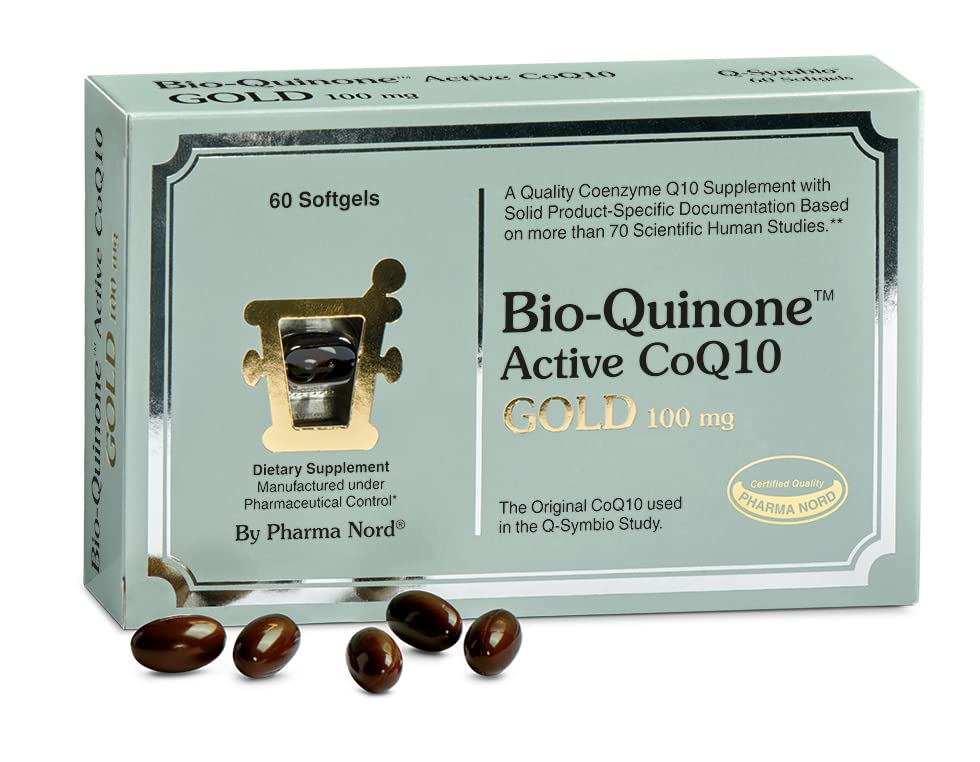 Pharma Nord - The Original CoQ10 • Klinisk proven • Høj absorption • Hjertesundhed • Fertilitet • Sund aldring • Cellulær energi • Antioxidant • Glutenfri • 100 mg Coenzym Q10 • 60 Softgels