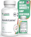 Anxietame - 60 Greve, L-Theanine supplement til støtte Depression og stress, Natural Mood Support and Sleep Aid Supplement