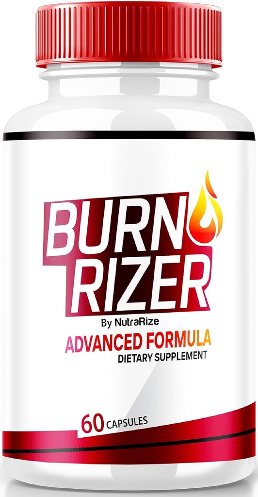 Burn Rizer piller, Premium BurnRizer Keto vægttab kapsler, Alle naturlige Keto supplement til støtte fitness og kropsmål, officielle anmeldelser (60 kapsler)