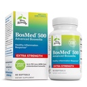 Terry naturligt BosMed 500 - Boswellia Serrata Extract supplement - Kosttilskud til sund lungestøtte - Urtetilskud Formel - 60 Softgels