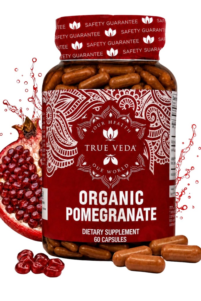 Pomegranat Extract Supplement - Ellaginsyre, høje punikalaginer