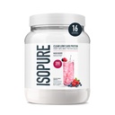 Isopure Clear Whey Isolate Protein Powder, Lactose Free, Gluten Free, naturligt aromatiseret, blandet berry, 20g Protein Per Serving, 14.1 Oz, 16 Servere (Packaging May Vary)