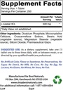Bedste Naturals L- Lysin 500 mg & C-vitamin 1000 mg