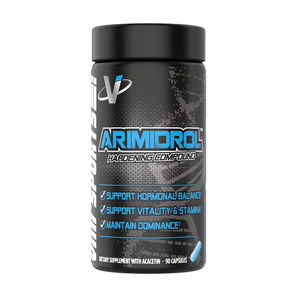VMI Sports Medical 124; Arimidrol Hardeing Compound Medical Estrogen Blocker for Mænd Medical 124; Testosteron Booster og Aromatase Inhibitor Medical 124; at opbygge muskel og Burn Fat Medical 124; Anti Estrogen (Bonus størrelse - 90 Kapsler)