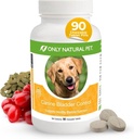 KUN NATURAL PET Canine Bstigen Control - Senior Hundepleje Supplement - UTI, Urinære Tract Sundhed, Inkontinens Support w / Cranberry Extract Medic124; piller, vitaminer, 90 tyggetabletter (Natural Turkey)