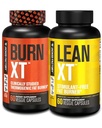Jacked Factory Burn XT Thermogen Fat Burner & Lean XT Coffein Free Weight Loss Supplement