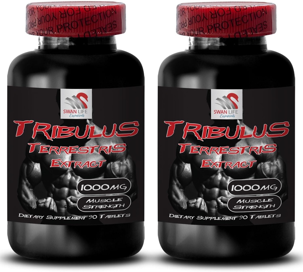 Naturlig Stamina Boost - TRIBULUS TERSSUVIS Uddrag - Styrke & Aktivitet Support, Energioptimering Formel, Plantbaseret effekt, Body Performance Blend, Active Recovery, Energy Flow 2Bot 180Tabs